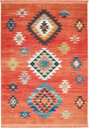 Tribal Decor TRL07 Red Area Rug by Nourison 5'3'' X 7'6''