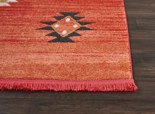 Tribal Decor TRL07 Red Area Rug by Nourison Detail Image