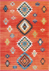 Tribal Decor TRL07 Red Area Rug by Nourison 7'10'' X 10'9''