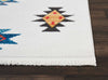 Tribal Decor TRL07 White Area Rug by Nourison Detail Image