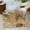 Nourison Tropics TS04 Beige Area Rug Room Image Feature
