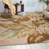Nourison Tropics TS04 Beige Area Rug Room Image Feature