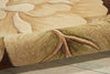Nourison Tropics TS09 Brown Area Rug Detail Image