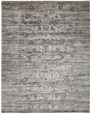 Nourison Twilight TWI01 Silver Area Rug main image