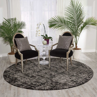 Nourison Twilight TWI04 Onyx Area Rug Room Image Feature