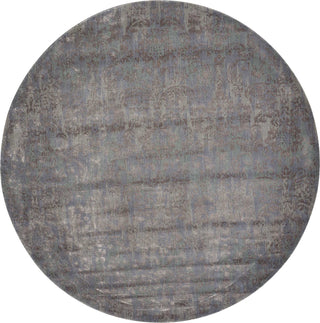 Nourison Twilight TWI05 Slate Area Rug 8' Round