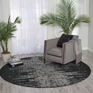 Nourison Twilight TWI11 Flint Area Rug Room Image Feature