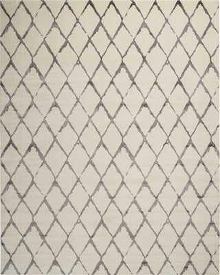 Nourison Twilight TWI15 Ivory Grey Area Rug