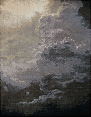 Nourison Twilight TWI18 Storm Area Rug 7'9'' X 9'9''