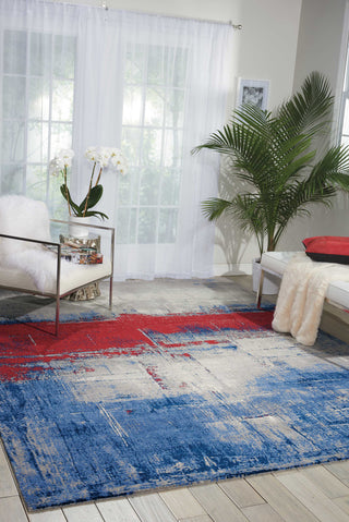 Nourison Twilight TWI19 Multicolor Area Rug Room Image Feature