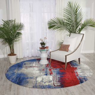 Nourison Twilight TWI19 Multicolor Area Rug Room Image