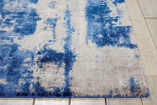 Nourison Twilight TWI20 Gry/Bl Area Rug Detail Image