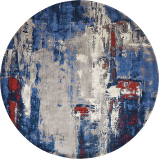 Nourison Twilight TWI20 Grey/Blue Area Rug