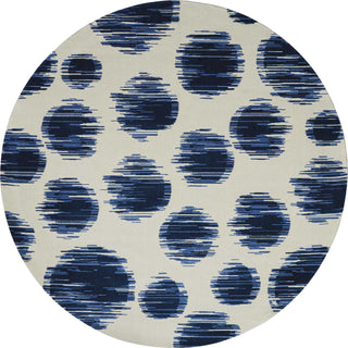 Nourison Twilight TWI23 Ivory Blue Area Rug