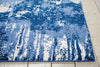 Nourison Twilight TWI24 Blue/Ivory Area Rug Detail Image
