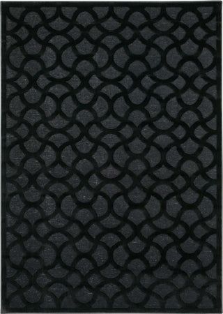 Nourison Ultima UL392 Black Area Rug Main Image