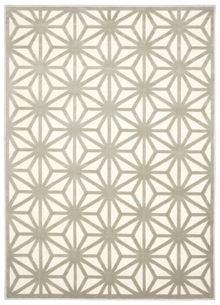 Nourison Ultima UL631 Ivory Silver Area Rug main image