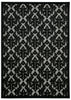 Nourison Ultima UL632 Grey Black Area Rug main image