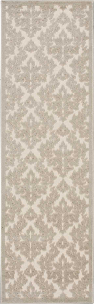 Nourison Ultima UL632 Ivory/Silver Area Rug Runner Image