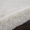 Nourison Ultra Plush Shag ULP01 Light Grey Area Rug 2' X 4'