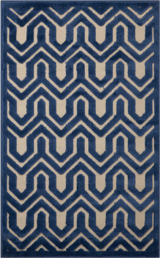 Nourison Ultima UL316 Ivory Blue Area Rug