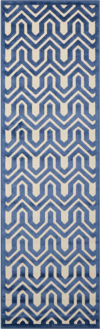 Nourison Ultima UL316 Ivory Blue Area Rug