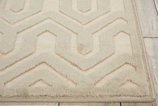 Nourison Ultima UL316 Ivory/LGrey Area Rug Detail Image