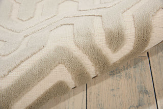 Nourison Ultima UL316 Ivory/LGrey Area Rug Detail Image