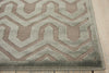 Nourison Ultima UL316 Silver/Green Area Rug Detail Image
