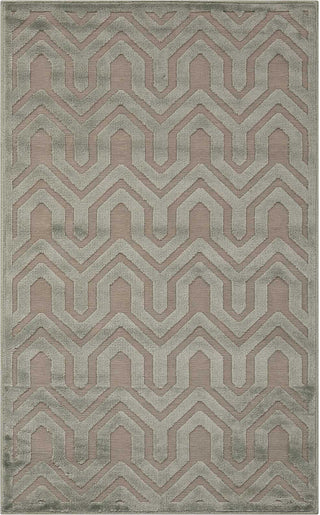 Nourison Ultima UL316 Silver/Green Area Rug