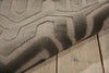 Nourison Ultima UL316 Silver Grey Area Rug Detail Image
