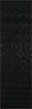 Nourison Ultima UL392 Black Area Rug 2'2'' X 7' Runner