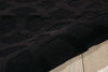 Nourison Ultima UL392 Black Area Rug Detail Image
