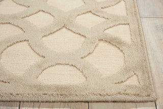 Nourison Ultima UL392 Ivory Silver Area Rug Detail Image