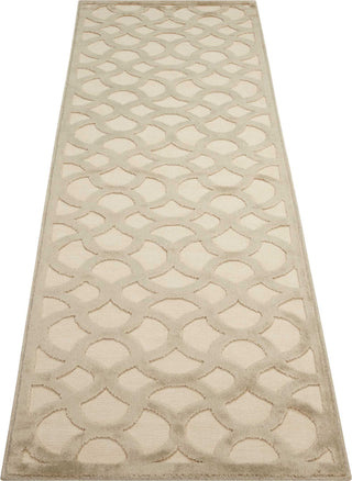 Nourison Ultima UL392 Ivory Silver Area Rug Runner Image