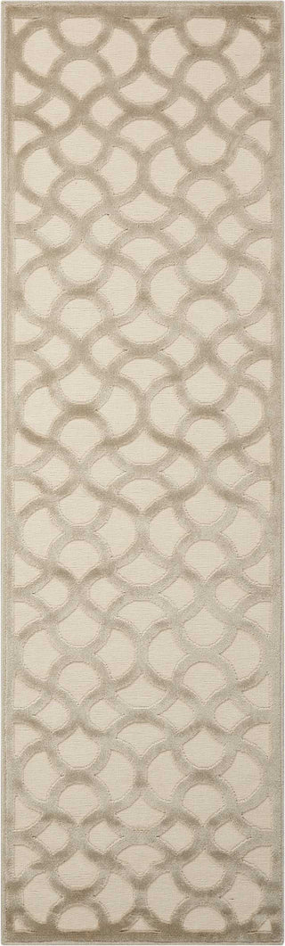 Nourison Ultima UL392 Ivory Silver Area Rug Runner Image