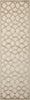 Nourison Ultima UL392 Ivory Silver Area Rug 2'2'' X 7' Runner