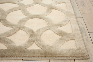 Nourison Ultima UL392 Ivory Silver Area Rug Detail Image