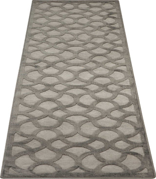 Nourison Ultima UL392 Silver Grey Area Rug Runner Image