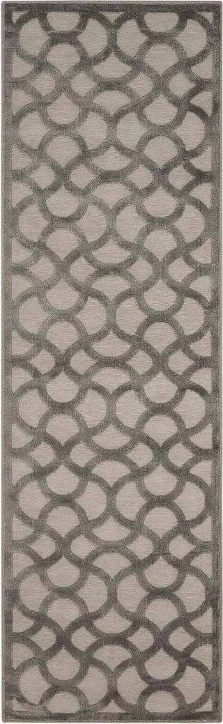 Nourison Ultima UL392 Silver Grey Area Rug Runner Image