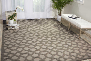 Nourison Ultima UL392 Silver Grey Area Rug Room Image