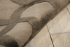 Nourison Ultima UL392 Silver Grey Area Rug Detail Image