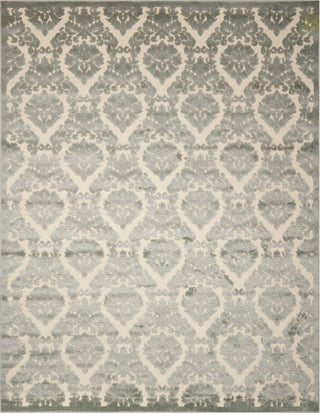 Ultima UL513 Ivory Green Area Rug by Nourison Main Image