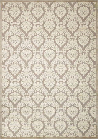 Nourison Ultima UL513 Silver/Ivory Area Rug main image