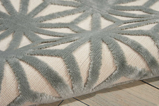 Nourison Ultima UL631 Ivory Aqua Area Rug Detail Image