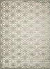 Nourison Ultima UL631 Ivory Aqua Area Rug Main Image