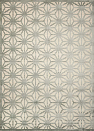 Nourison Ultima UL631 Ivory Aqua Area Rug Main Image