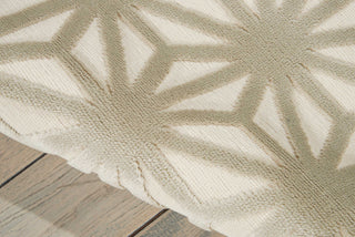 Nourison Ultima UL631 Ivory Silver Area Rug Detail Image