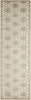 Nourison Ultima UL631 Ivory Silver Area Rug 2'2'' X 7' Runner