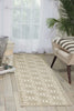 Nourison Ultima UL631 Ivory Silver Area Rug Room Image Feature